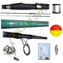 Kit Siluro Canna 2.70Mt Mulinello Filo Accessori