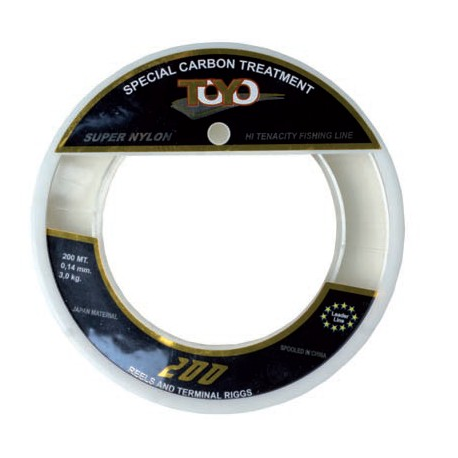 Monofilo da Pesca - Leader Line Toyo Carbon 200Mt