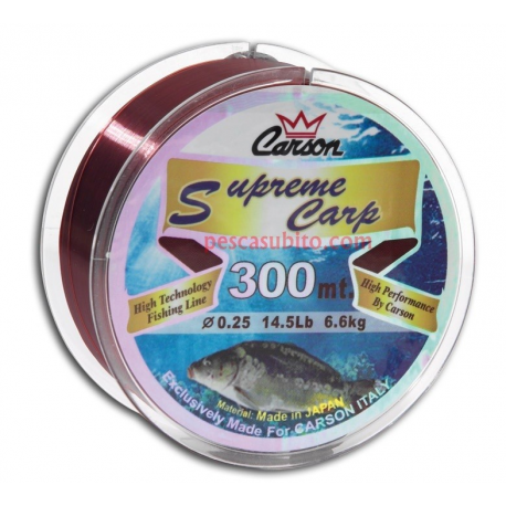Monofilo da Pesca - Carson Supreme Carpfishing 300Mt