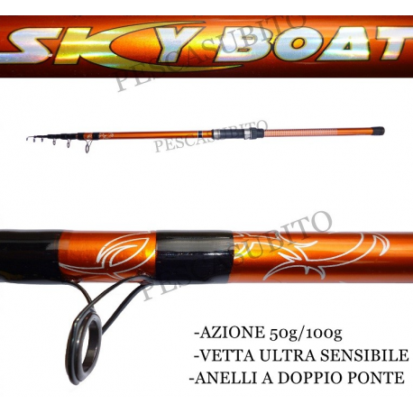 Canna Skyboat 50/100g Pesca Bolentino Costiero