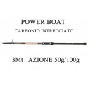 Canna Bolentino Power Boat 3m Azione 50/100g