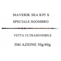 Canna Maverik Sea K95X Pesca Bolentino 3m 30/60g