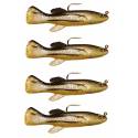 Pesci Gomma con Ami e Piombati - Female Killy 10Cm