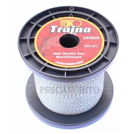 Trecciato Dacron Pesca Traina Bolentino - 500Mt 20Lbs