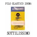Filo Elastico per Esche - 200Mt Sottile