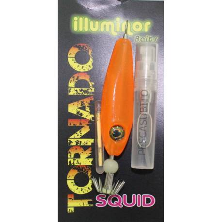 Oppai Tornado Squid - Arancione