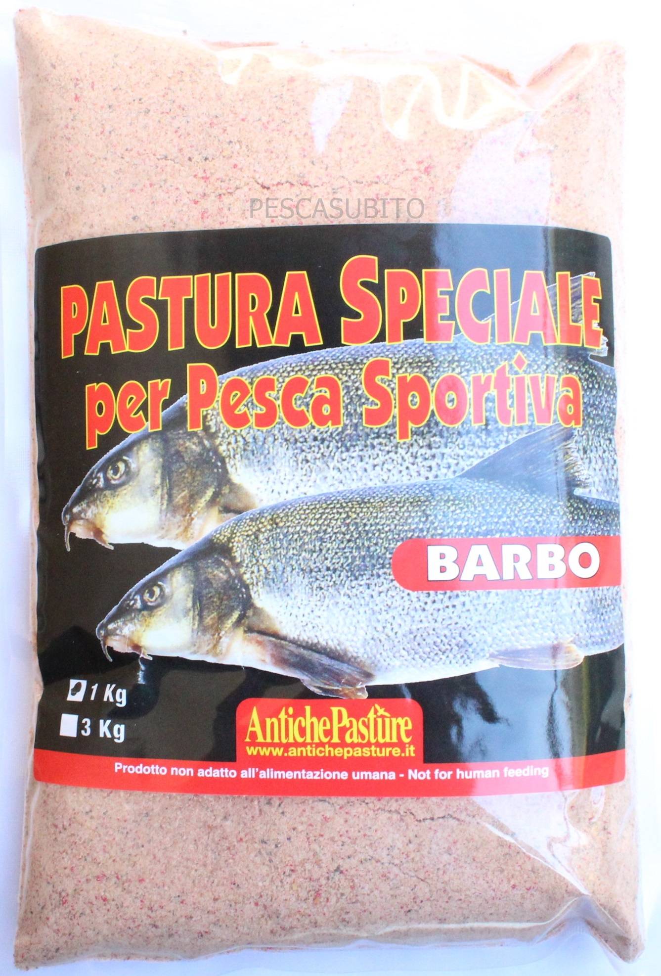Pastura Pesca Carpa E Tinca - Mix Fondo Rosso 2,5 Kg Per Lago E Fiume - Foto 1