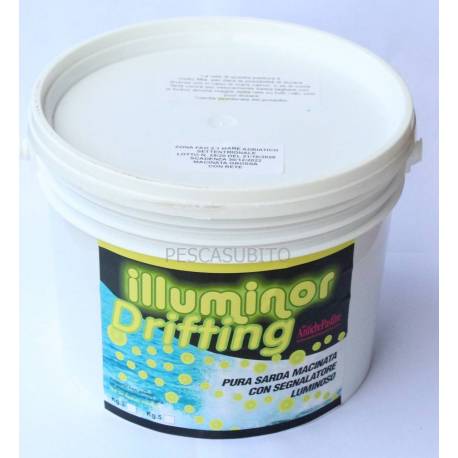 Sarda Macinata con Segnalore Luminoso - Drifting 3Kg