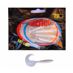 Falcetti Twister Grub 9,5Cm Bianco Perla