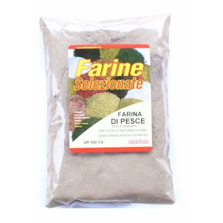 Farina di Pesce 800Gr Fish Meal Ingrediente Pastura e Boilies
