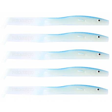 Raglou Anguilline Artificiali Traina - 12Cm Blu