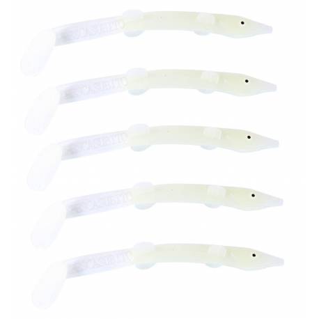 Raglou Anguilline Artificiali Traina - 12Cm Fluorescenti
