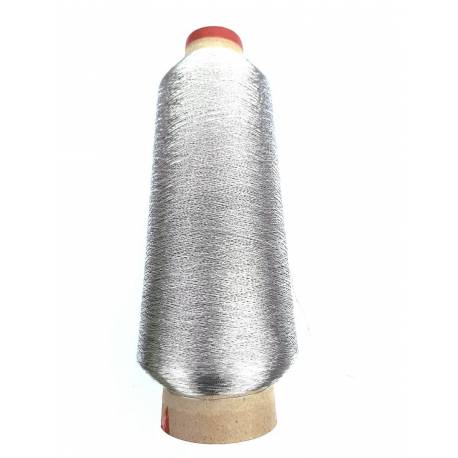 Filo per Legature Anelli Canne da Pesca - 2000Mt Argento Lamè Screziato