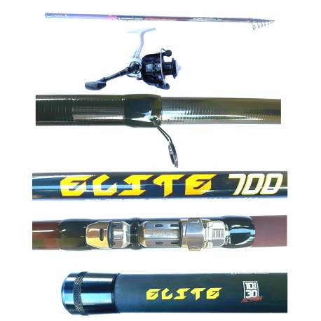 Kit Edizione Limitata Canna Bolognese Elite 7Mt + Mulinello