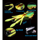 Brutale Heavy Squid Calamaro in Gomma - Fluo / Caramello 120Gr