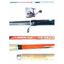 Kit Canna Pesca Inglese Bombarda + Mulinello - Globe Fishing Urania Diablo