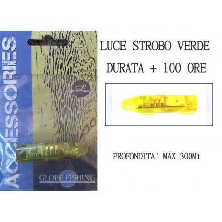Luce Stroboscopica Gialla Pesca Totani