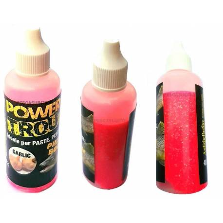 Gel Aglio Trota per Esche e Spoon - Rosso