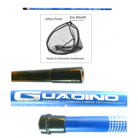 Guadino Completo Misto Carbonio Testa - 3.20Mt