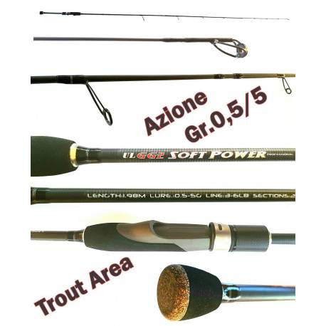 Canna Trout Area Spinning Trota - Soft Power 0.5/5Gr