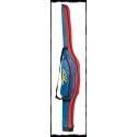 Fodero 1.55mt blu/rosso imbottito