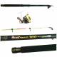 Kit Pesca a Fondo e Bolentino Canna Mulinello Filo