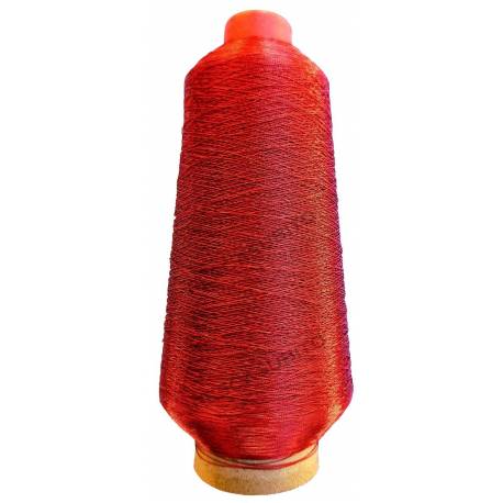 Filo per Legature Anelli Canne da Pesca - 2000Mt Rosso Lamè Screziato