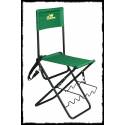 Sedia con porta canne da pesca