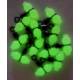 12 Girelle Fluorescenti Attacco Scorrevole