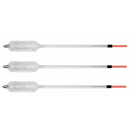 Set 3 Galleggianti Pasturatore 10 + 2Gr