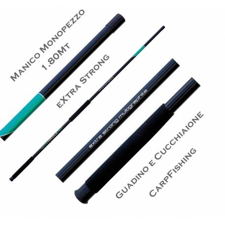 Manico Carpfishing Guadino e Cucchiaione