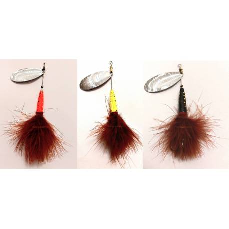 Set 3 Cucchaini Teiko Vertigo Trota Torrente 17.8Gr Simil Veltic