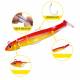 Soft Minnow Combo Black - 8,5Cm 12Gr Arancio