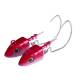 Soft Minnow Combo Black - 8,5Cm 12Gr Testa Rossa