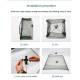 Bilancia da Pesca Cm90x90 Maglia 4mm