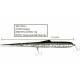 Brutale Needle Skipping Lure 20.5Cm Rosa