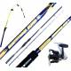 Kit Pesca Calamari Canna Kaiman 2.70Mt + Mulinello Thor 5000