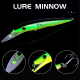 Set 2Pz Minnow Magnum Traina con Paletta in Metallo