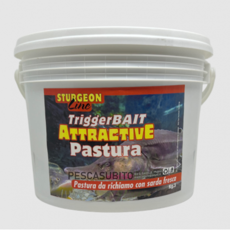 Pastura Pronta per Storione - Secchio 3Kg