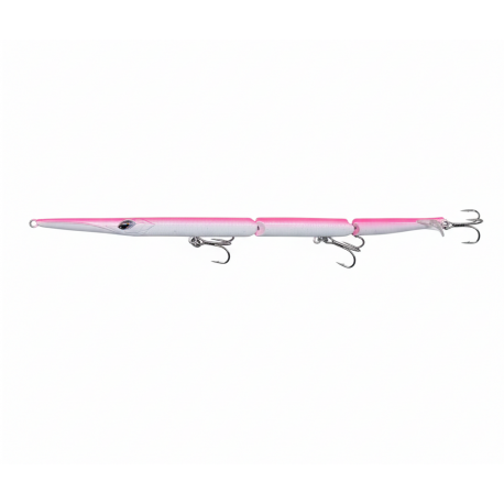 Brutale Jointed Garfish 255 Rosa Pesca Spinning Mare Serra