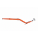 Brutale Jointed Garfish 255 Arancio Pesca Spinning Mare Serra