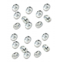 Perline Doppio Foro per Finali Surfcasting - 20PZ