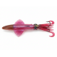 Calamaro 250Gr Pescasubito Artificiale Gomma - Rosso