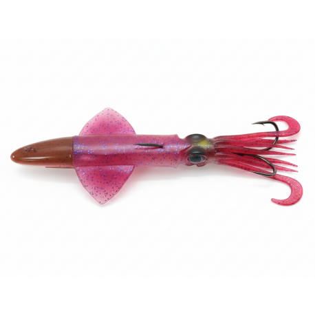 Calamaro 250Gr Pescasubito Artificiale Gomma - Rosso