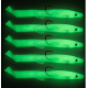 Anguilline Traina con Ami - 12Cm Bianco Fluo
