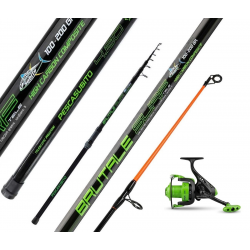 Kit Canna BRUTALE Surfcasting 4,20Mt 100/200Gr + Mulinello
